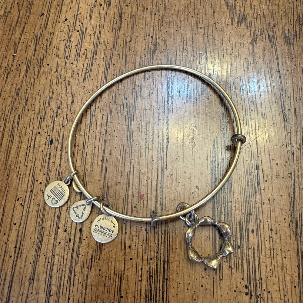 Alex & Ani crown bracelet